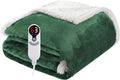 Electric Heated Blanket Throw 50x60 in - Fast Heating, Safe Comfort