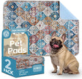 Washable Pee Pads for Dogs 48x36 - Reusable Waterproof Training Pad