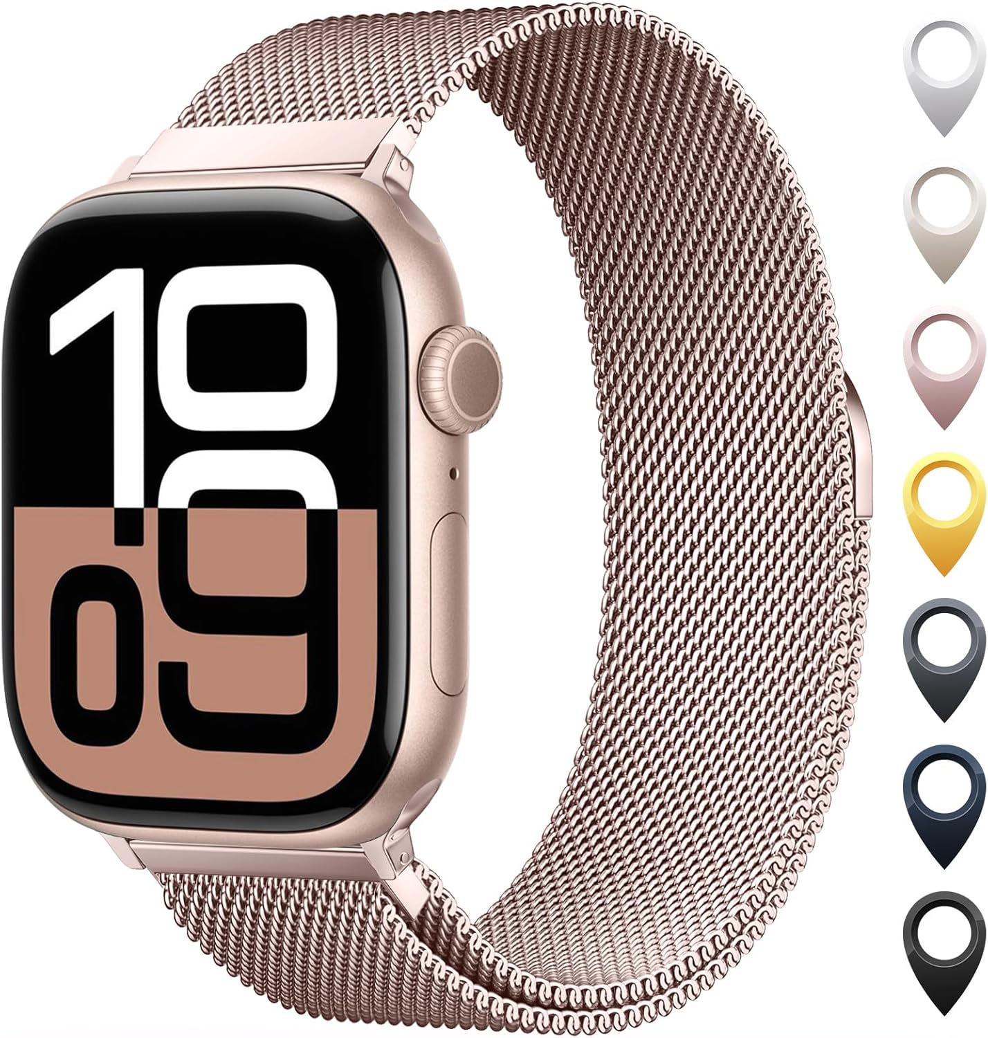 Stylish Magnetic Apple Watch Band by OULUOQI
