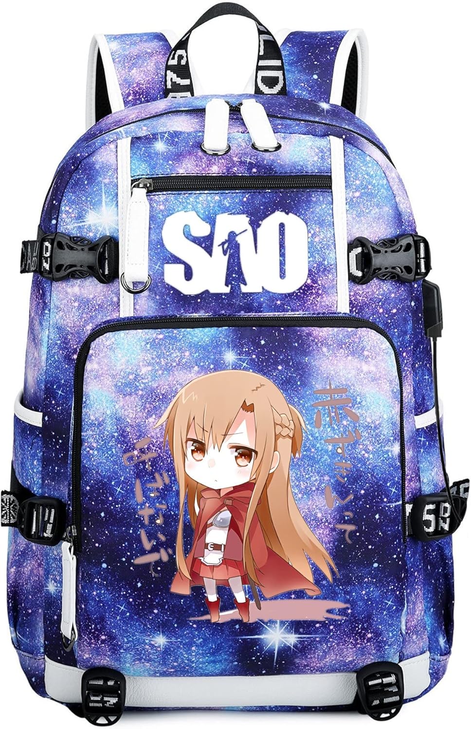 ISaikoy Anime Sword Art Online Backpack for School & Travel