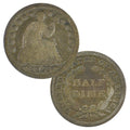 United States Mint 1838-1853 Seated Half Dime - 90% Silver Coin