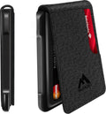 MURADIN Mens Wallet Tactical Bifold Wallets for Men - Slim Metal RFID