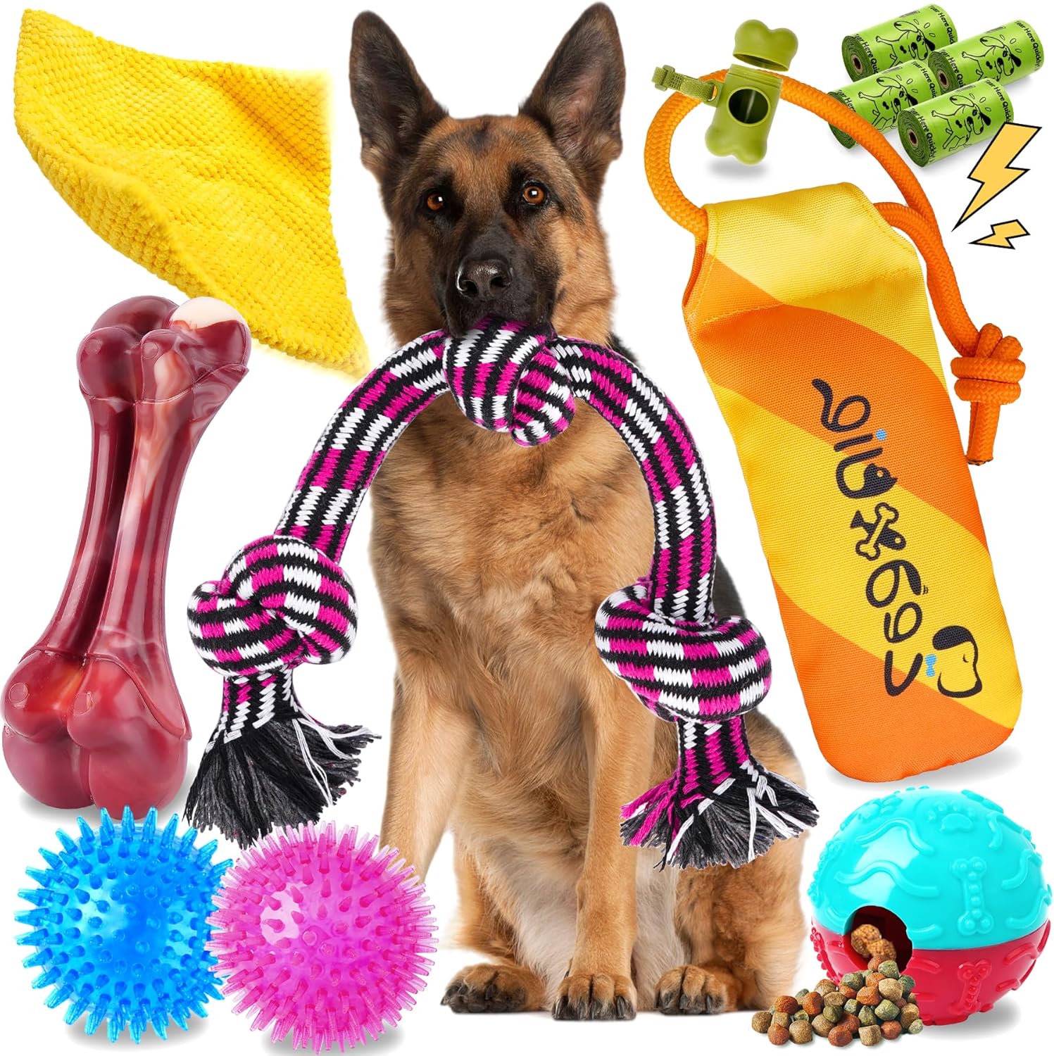 Ultimate Aggressive Chewer Dog Toy Set