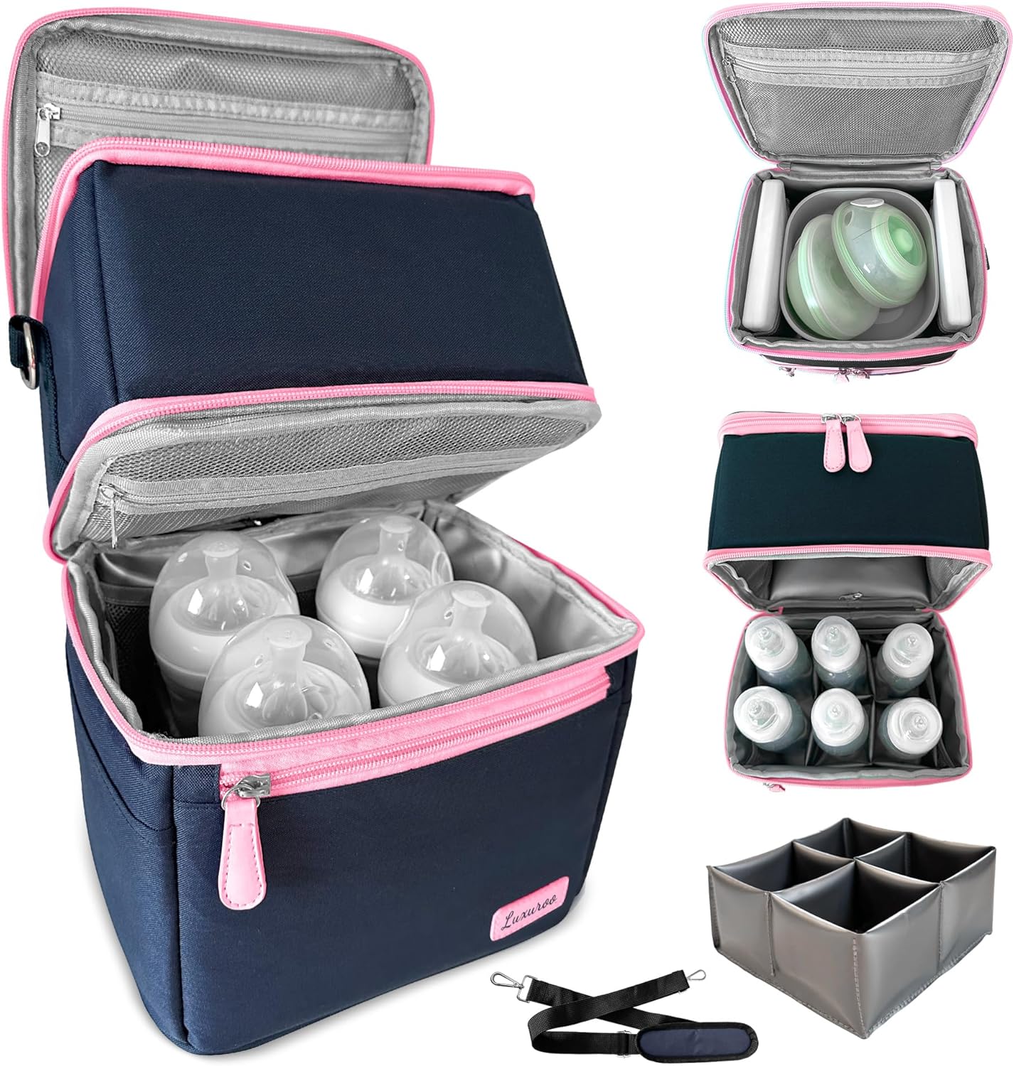 Cool Insulated Breast Milk Cooler Bag for Moms On The Go