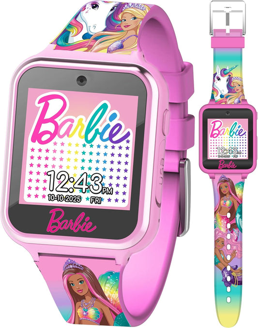 Barbie Kids Smartwatch - Interactive Fun & Stylish - Unicorn & Mermaid Straps