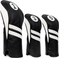 ProActive Sports Vintage Golf Club Head Covers for Classic Style