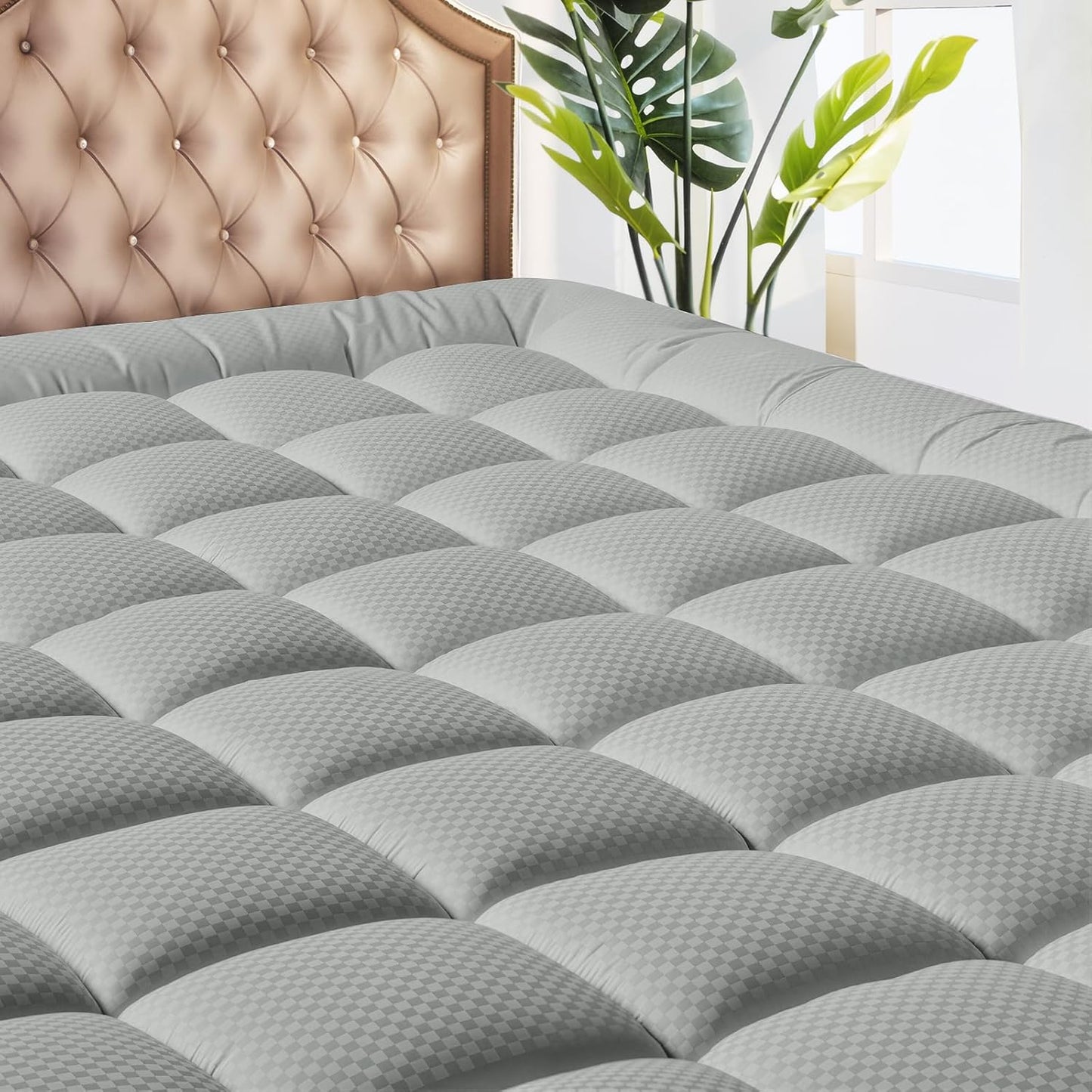 Cooling Breathable Full Size Mattress Pad for Ultimate Comfort