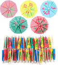 Tropical Drink Umbrella Picks for Party Decor