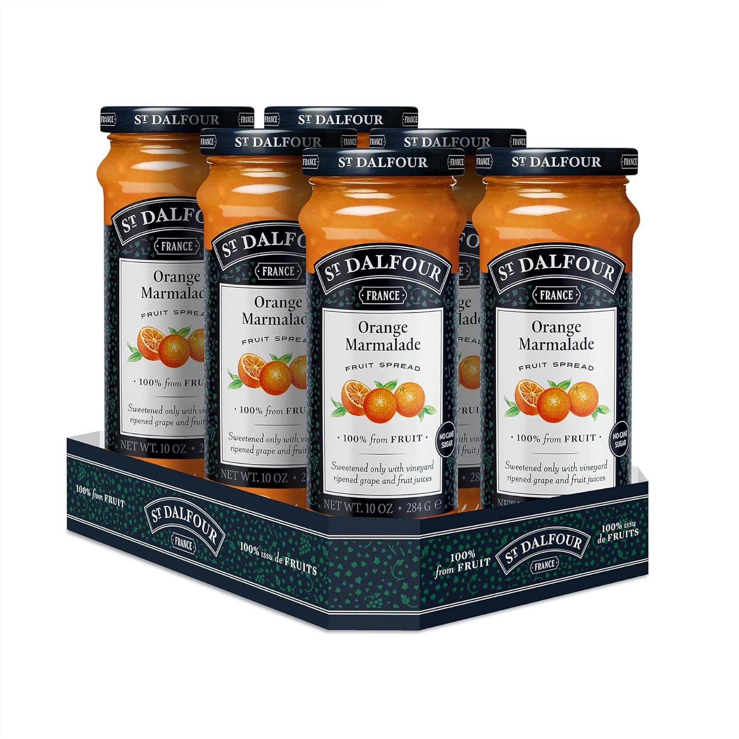 St. Dalfour Orange Marmalade Fruit Spread - All Natural Delight