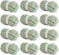 Hombys Sage Green Chunky Chenille Yarn for Blankets - Super Soft