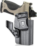 WARRIORLAND IWB Kydex Holster Optic Cut & Claw - Select Fit for M&P