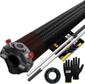 Garage Door Torsion Spring 234x2x25 with Winding Bars and Gloves