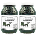 Amish Buggy Blueberry NSA Pie Filling - 32 Oz Jars