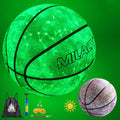 Glow in The Dark Basketball Size 7 for Men - Luminous Leather Night