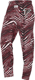 Zubaz NFL Z88 Team Logo Pants for Men and Women - Zebra Game Day
