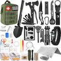 Survival Kits 149Pcs Survival Gear First Aid Kit - Compact Emergency