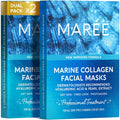 MAREE Collagen Facial Mask with Hyaluronic Acid for Hydration