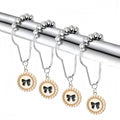 Pearl Pendant Bow Shower Hooks: Glam up your shower!