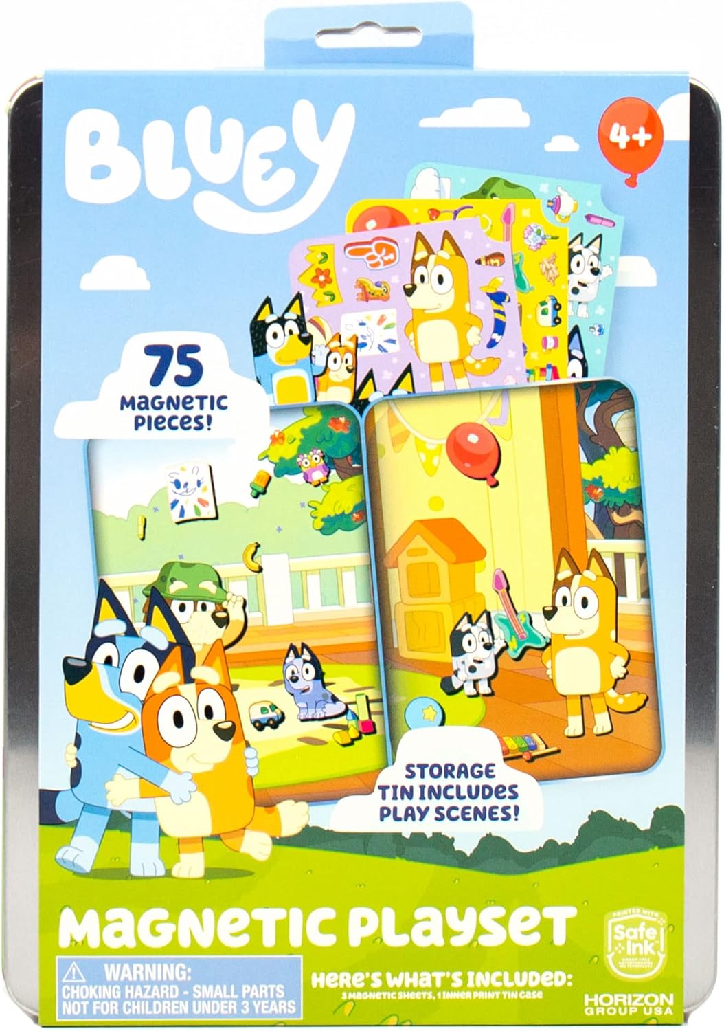 Bluey Magnetic Playset - Screen-Free Fun!