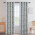 H.VERSAILTEX Blackout Curtains 84 in 2 Panels Set - Thermal Floral