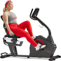 Programmable Electro-Magnetic Recumbent Exercise Bike - Quiet