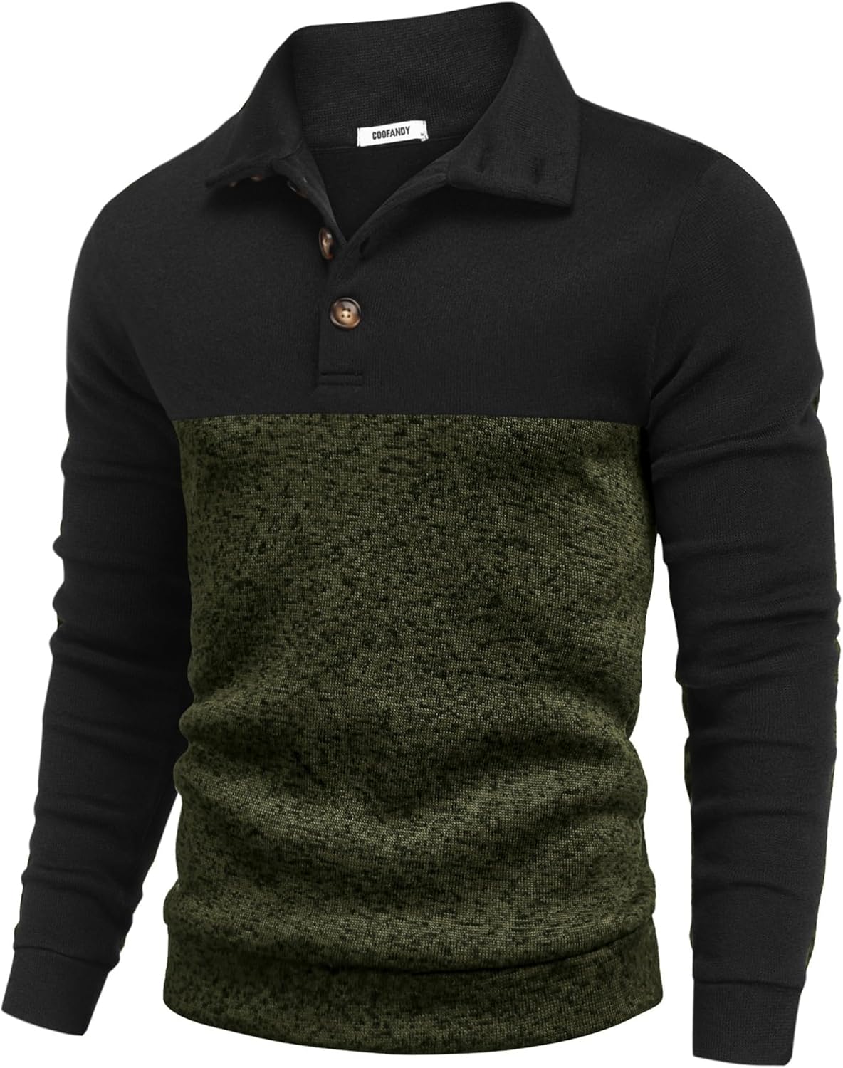 COOFANDY Men's Casual Slim Fit Pullover Sweater for All Occasions