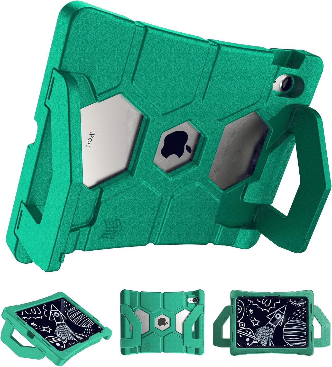 Ultra-Protective iPad A16/10th Gen Kids Case with Handles