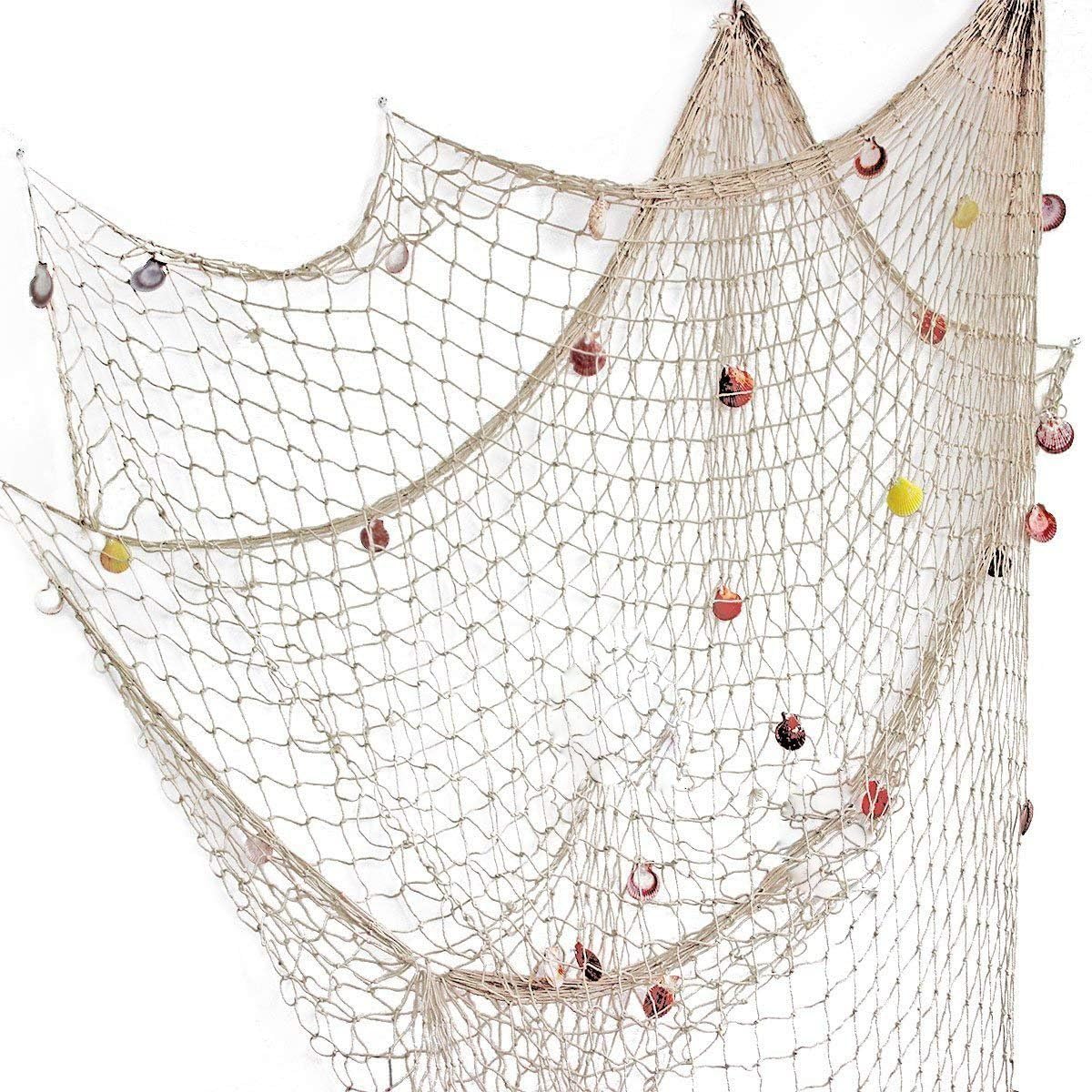 Ocean Themed Fish Net Wall Decor - Pirate Party Essential
