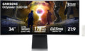 Samsung 34ft Odyssey OLED G8 Ultra-WQHD Curved Gaming Monitor