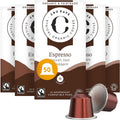 Cru Kafe Strong Espresso Organic Capsules (50 Pods) - Rich Cacao Body