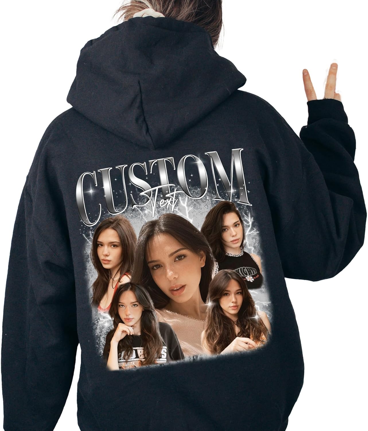 Custom Retro Hoodie by Nazenti: Personalize Your Style!