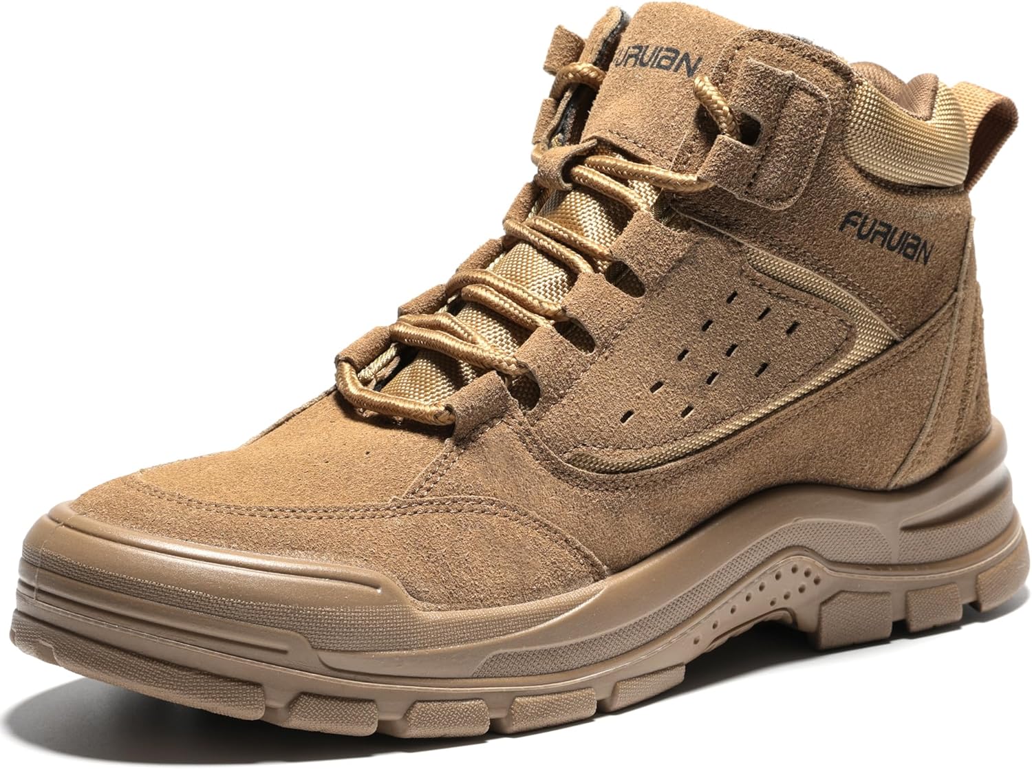 Furuian Steel Toe Boots for Men and Women - Comfortable Work Footwear