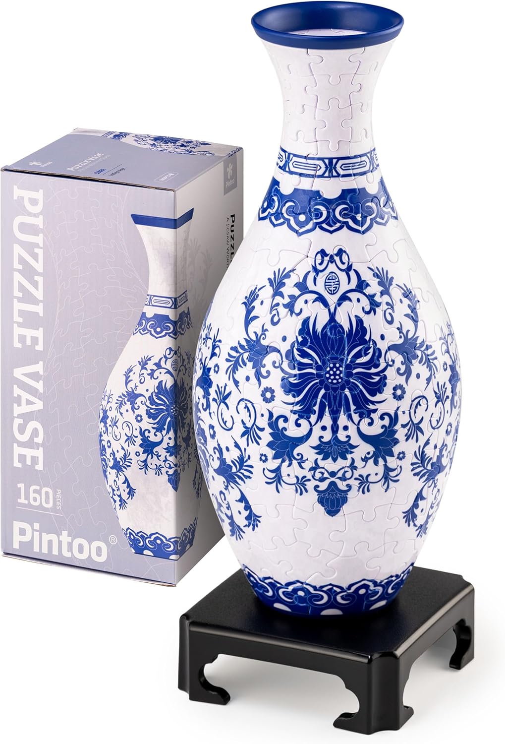 Pintoo 3D Puzzle Vase Unique Flower Vase for Home Decoration