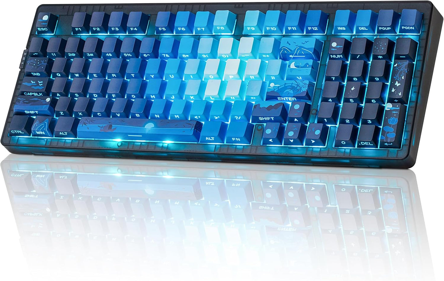 ZORNHER ZH980 Wireless Mechanical Keyboard with RGB Lighting