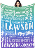 Personalized Blankets with Name Customized Baby Blanket - Soft, Warm