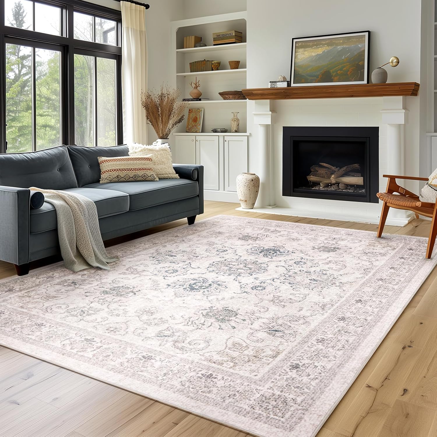Phantoscope Vintage Collection Area Rug 5ftx7ft for Any Room