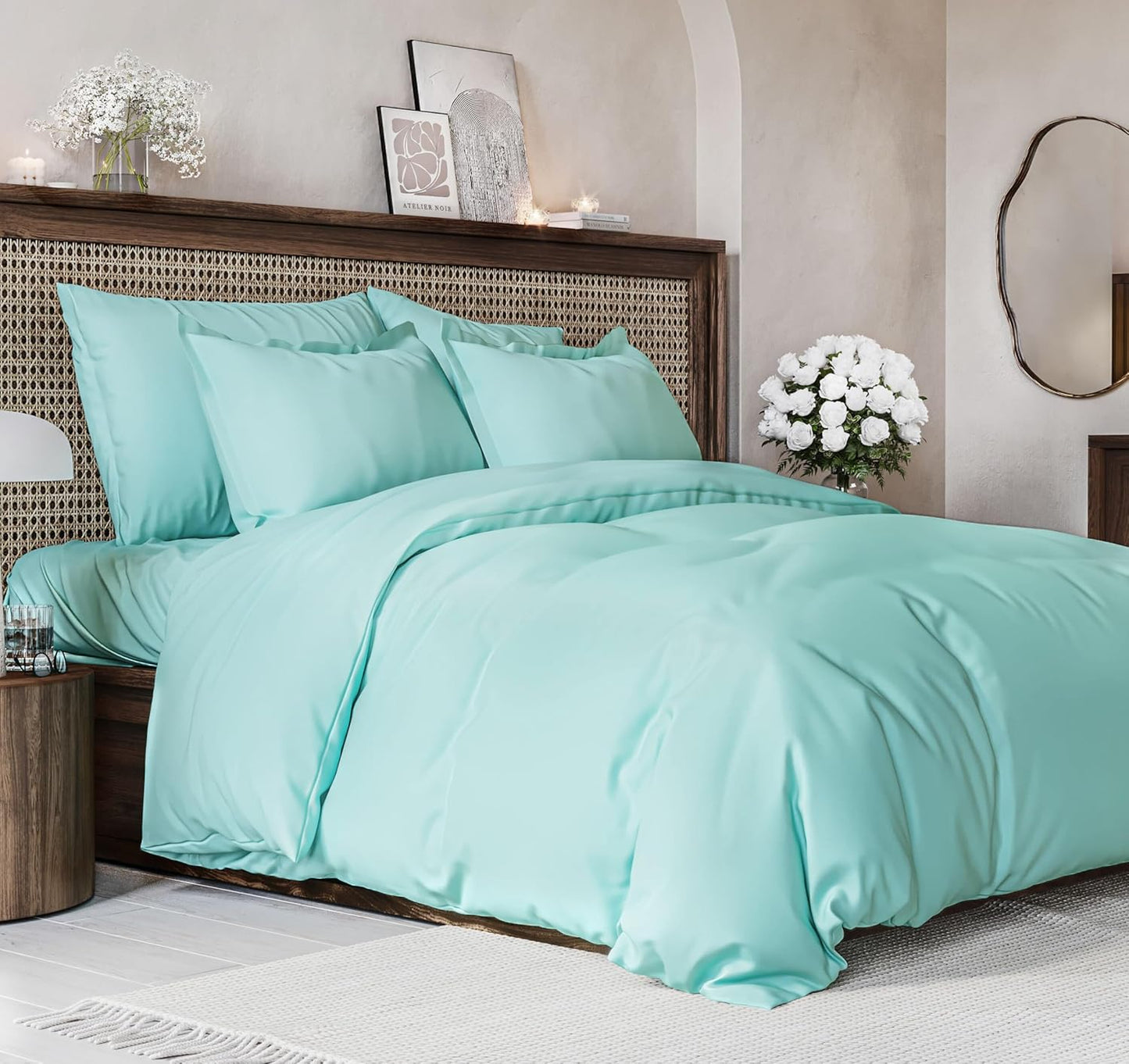 Duvet Cover King Size Set - Extra Soft & Comfy Bedding