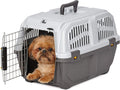 Skudo 22-in Plastic Pet Carrier for XS Dogs - Secure Travel