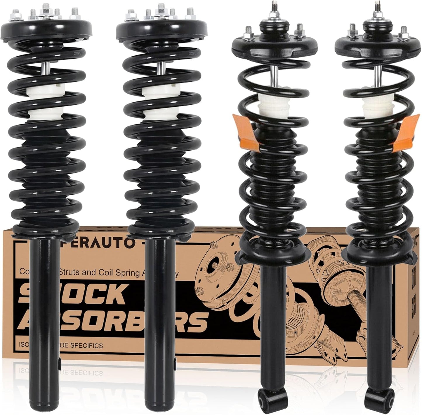 Complete Struts Assembly for 2003-2007 Honda Accord - 4PCS