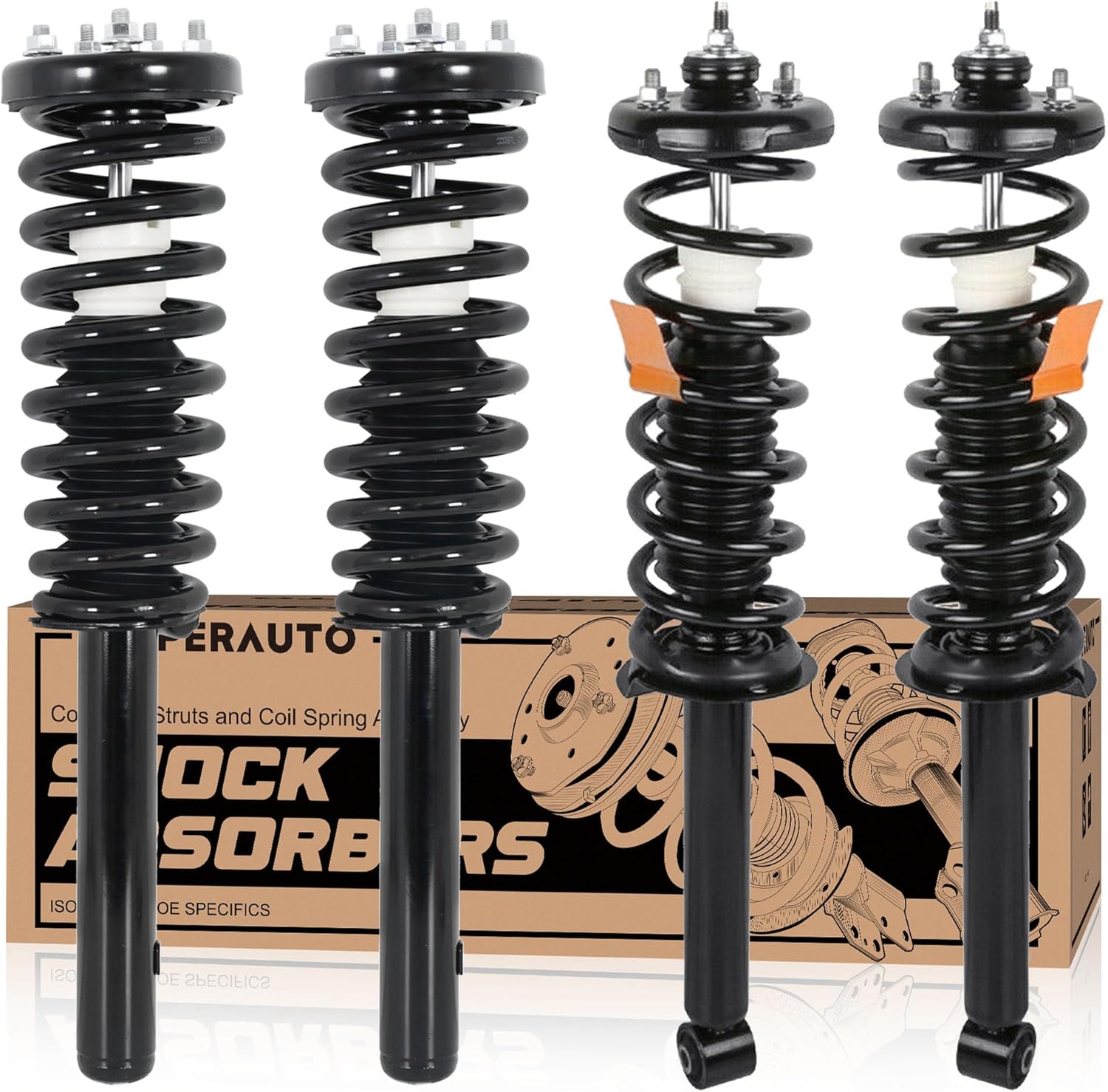 Complete Struts Assembly for 2003-2007 Honda Accord - 4PCS