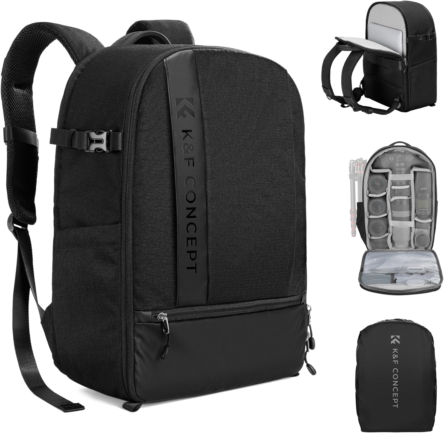 Waterproof Camera Backpack with Laptop Compartment - Shenzhen Zhuoer
