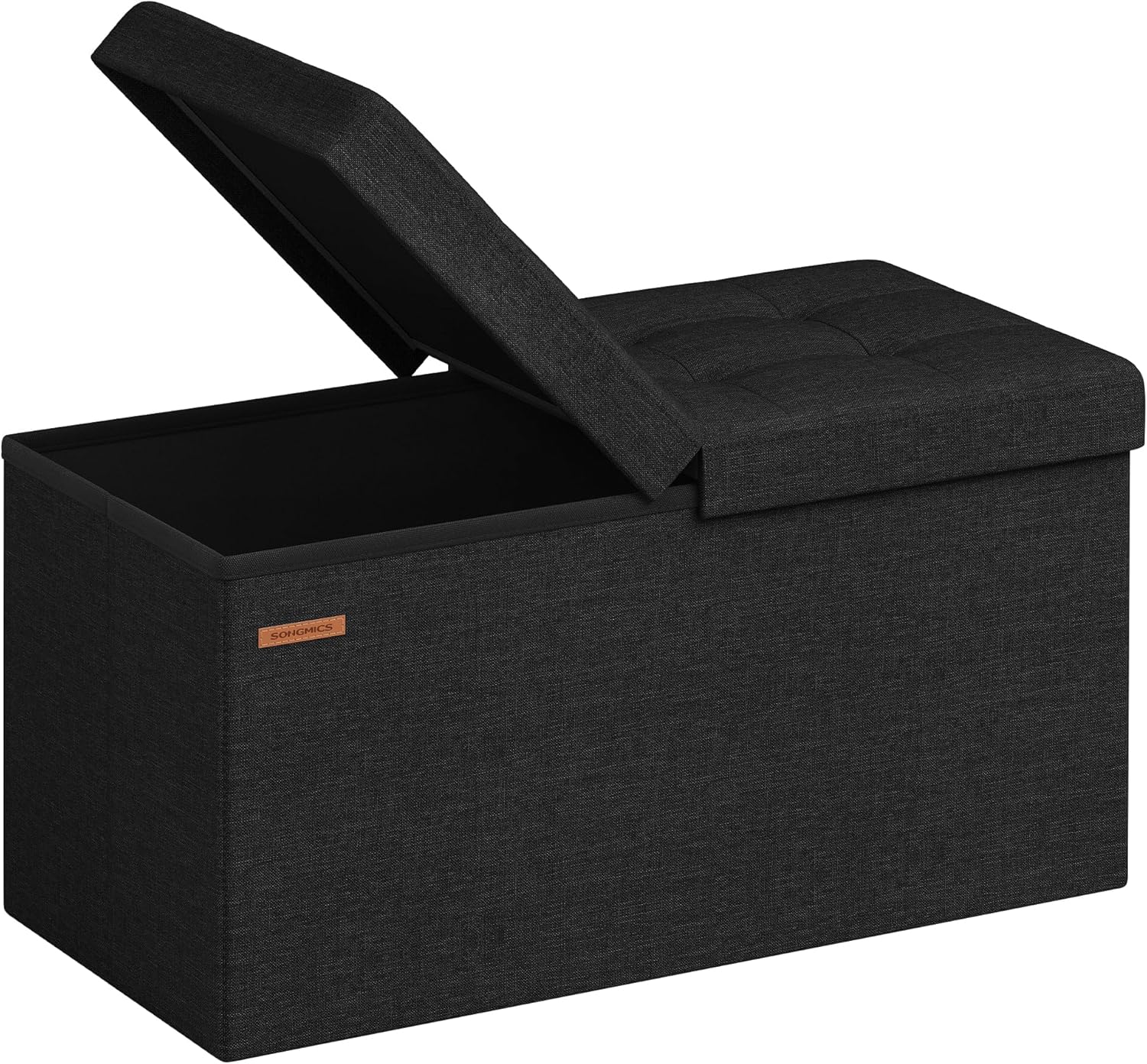 SONGMICS Mazie Collection 30 Inches Storage Ottoman for Home