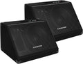 Sound Town METIS-12MPW 2-Pack Powered Stage Monitors - Stage-Ready