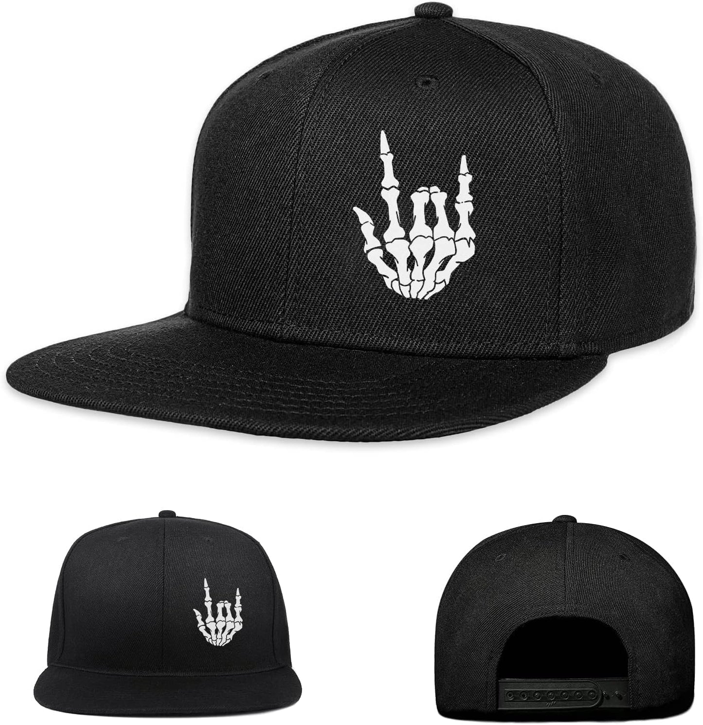 Original Skeleton Snapback: Cool Black Cap