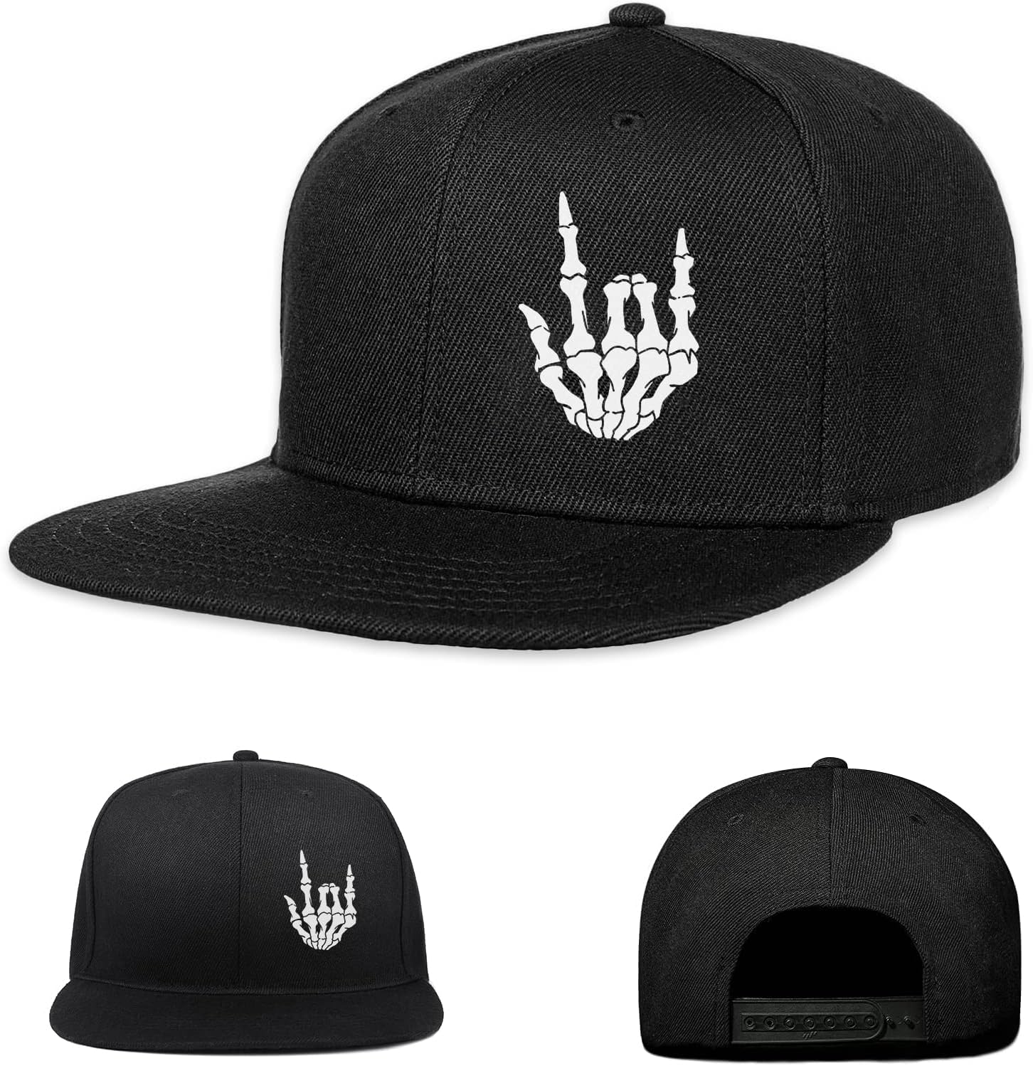 Original Skeleton Snapback: Cool Black Cap