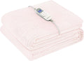 Wapaneus Foot Pocket Heated Blanket Electric Throw - Fast-Heating