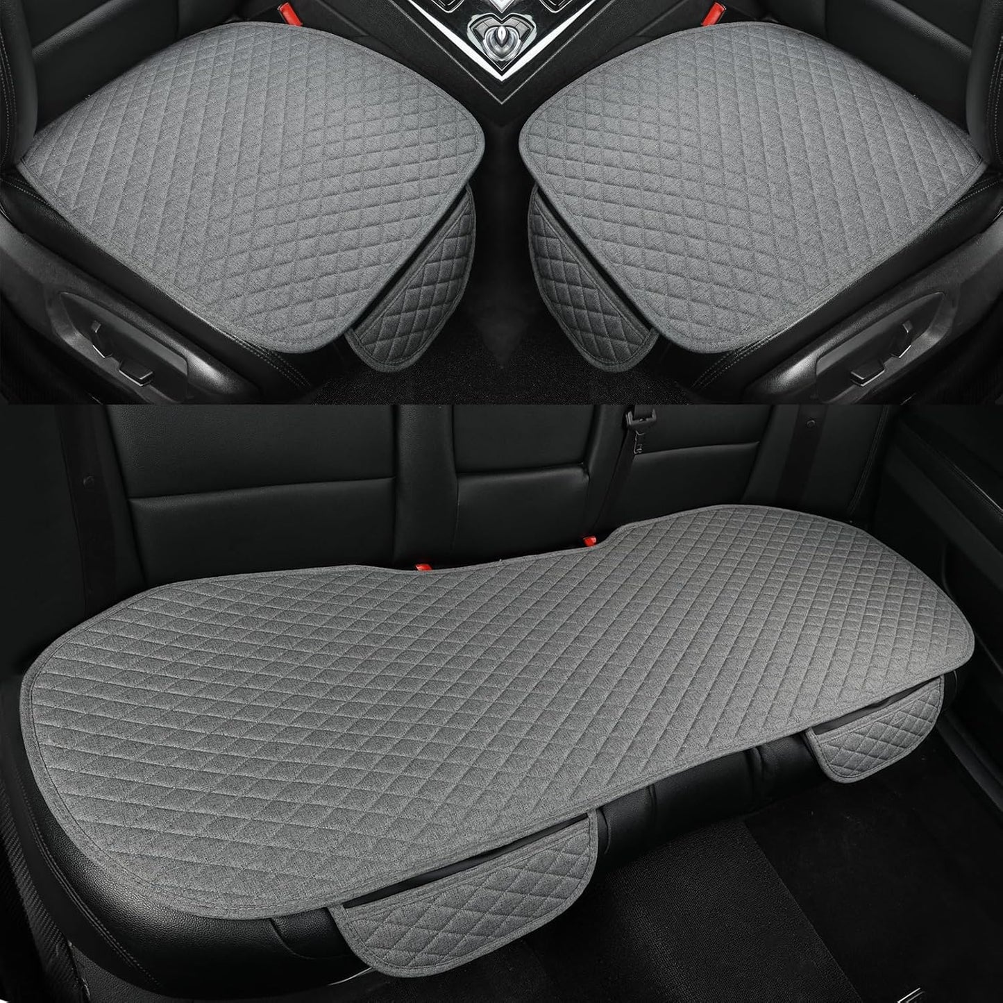 West Llama Linen Car Seat Covers for Comfortable Driving Experience