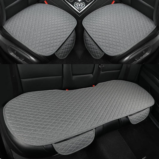 West Llama Linen Car Seat Covers for Comfortable Driving Experience