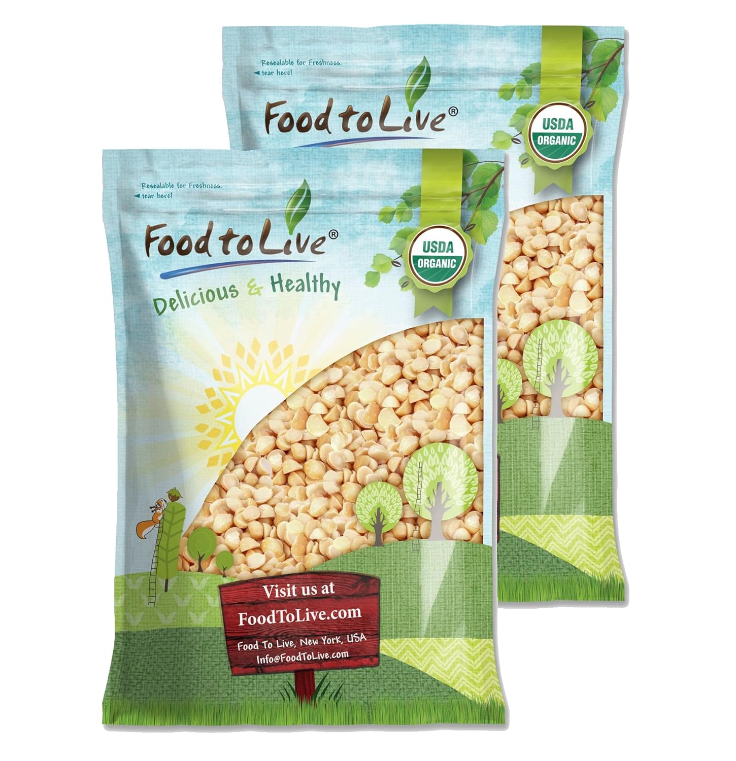Organic Macadamia Nut Halves & Pieces - Healthy Keto Snack