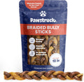 Pawstruck Braided Bully Sticks: Tough Chew for Aggressive Dogs